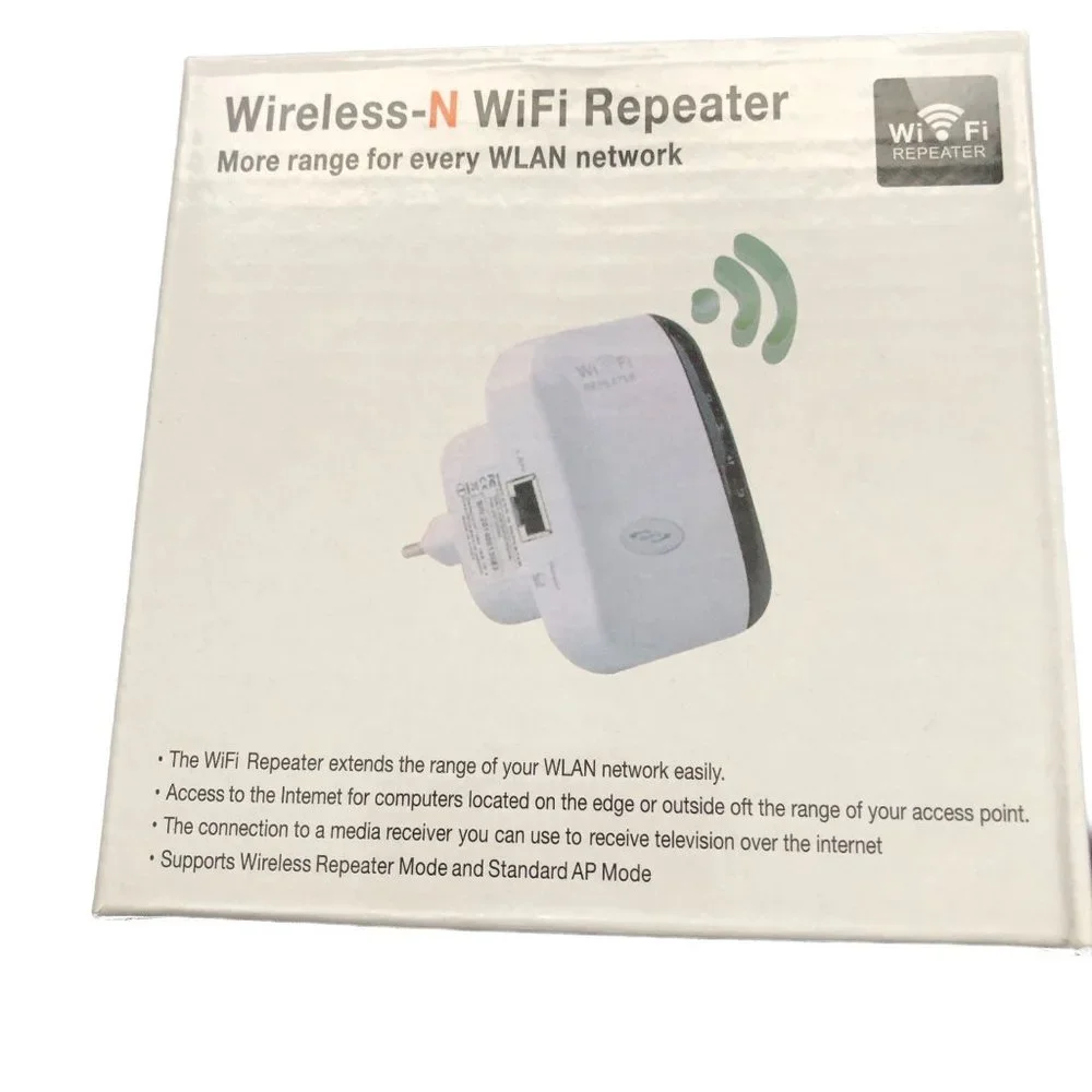 Unbranded Wireless-N WiFi Repeater New In Box Never Used